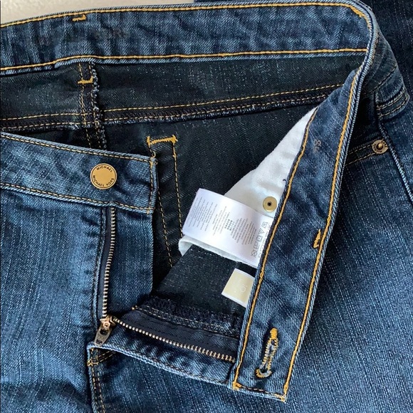 Michael Kors Straight Leg Blue Jeans - Picture 4 of 15